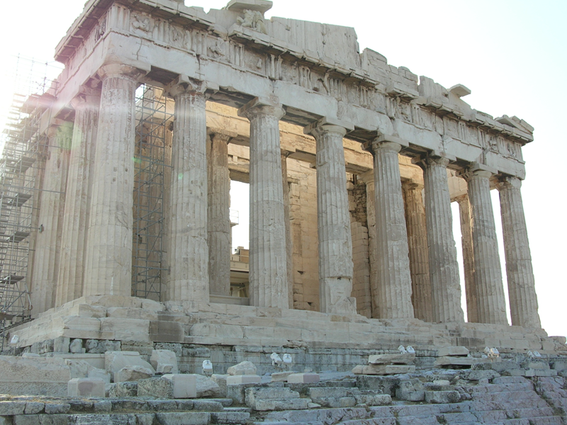 Die Akropolis in Athen