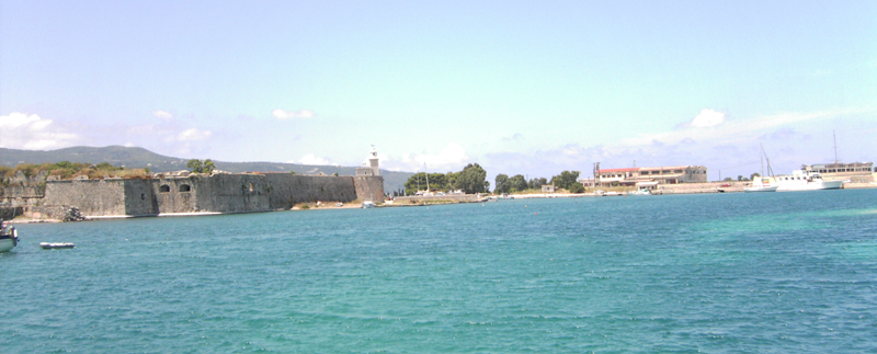 Ansteuerung hinter der Sandbank