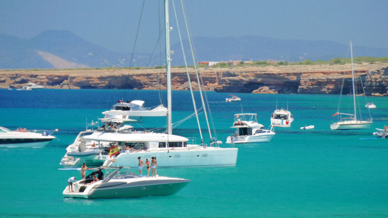 Cala Saona Cala Saona im Westen Formentera's