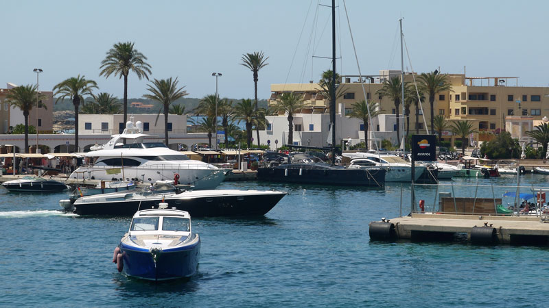 Marina de Formentera in La Savina Marina de Formentera in La Savina