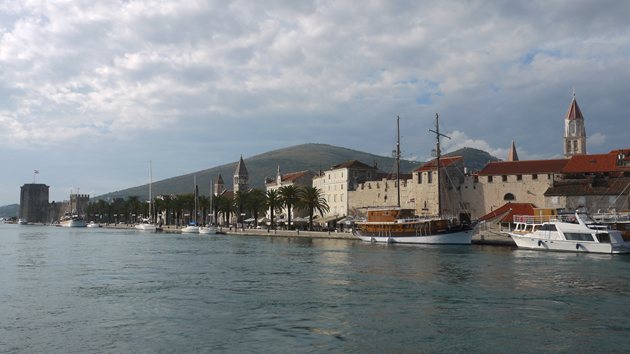 Trogir Marina - Berthing opposite of the UNESCO heritage