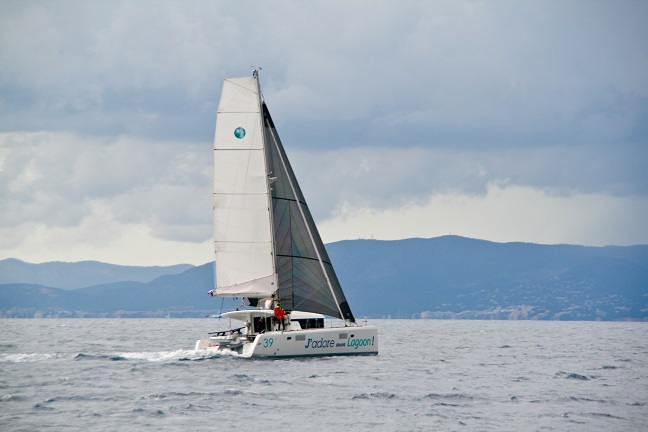 Probesegeln der Lagoon 39 als Charterversion