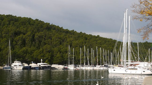 The Krka National Park in Skradin near Šibenik