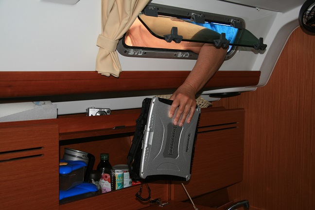 Diebstahlprevention auf Charteryachten